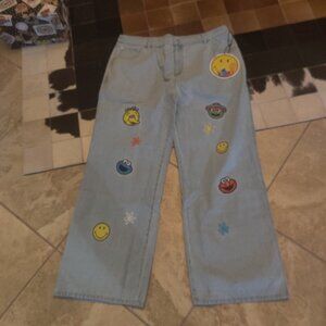 Samii Ryan  Sesame Street jeans size XXL New